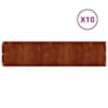 vidaXL Murupiire 10 tk 25 x 103 cm Ilmastikukindel teras Rooste