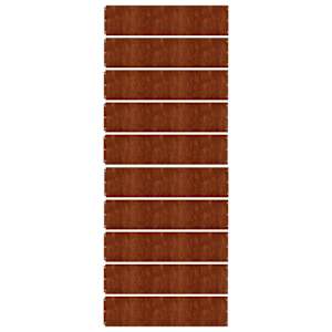 Okraj trávníku 10 pcs 25 x 103 cm Povětrnostně odolná ocel - obrázek 4