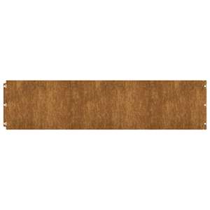 vidaXL Vejos apvadai, 30vnt., 25x103cm, lankstus Corten plienas