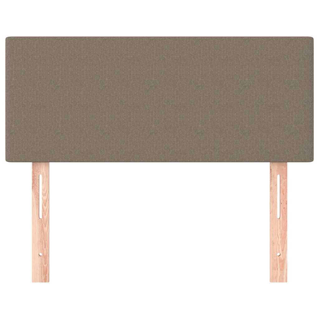 vidaXL Hoofdbord 80x5x78/88 cm stof taupe, foto 2