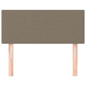 Čelo postele taupe 90x5x78/88 cm textil - obrázek 3