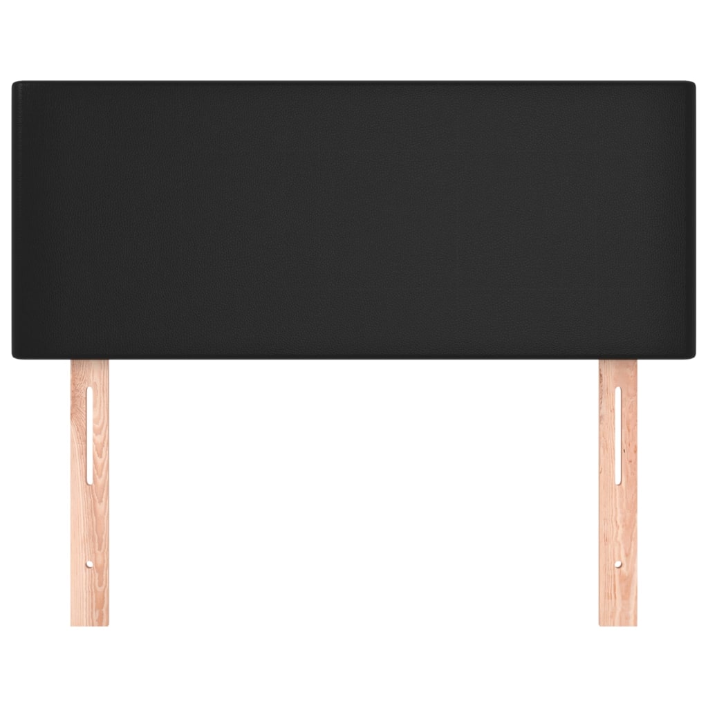 vidaXL Hoofdbord 90x5x78/88 cm kunstleer zwart afbeelding