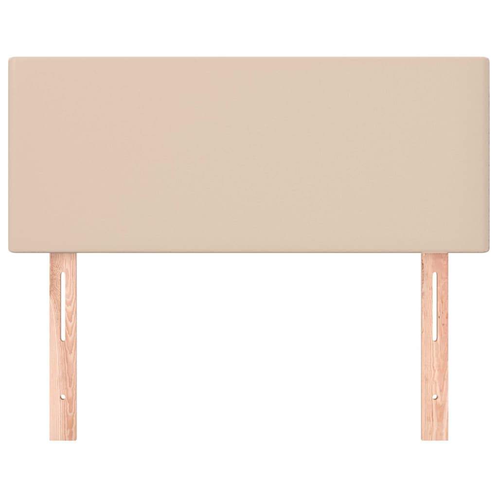 vidaXL Hoofdbord 90x5x78/88 cm kunstleer cappuccinokleurig bruin, foto 2