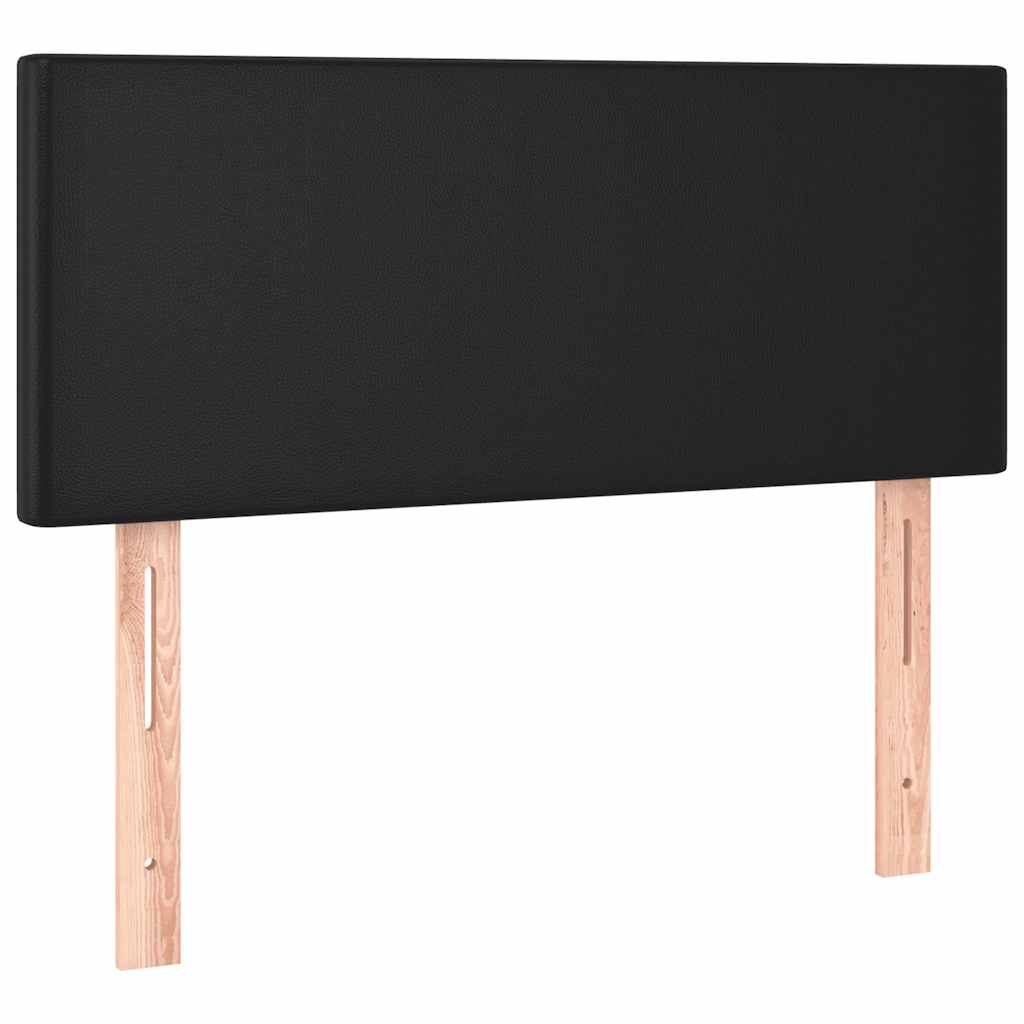 E-shop vidaXL Čelo postele čierne 100x5x78/88 cm umelá koža