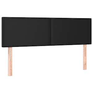 Čela postele černá 144x5x78/88 cm umělá kůže - obrázek 2