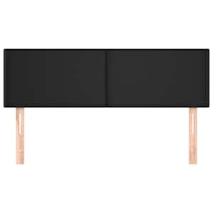 Čela postele černá 144x5x78/88 cm umělá kůže - obrázek 3