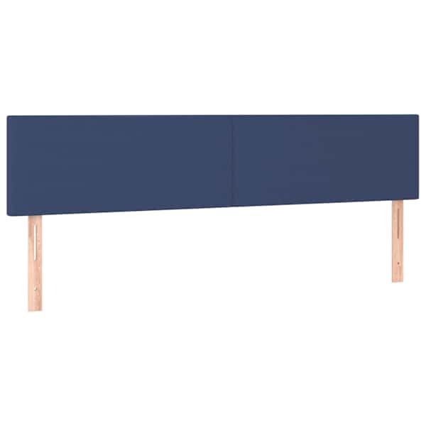 vidaXL voodipeatsid, sinine, 160x5x78/88 cm, kangas