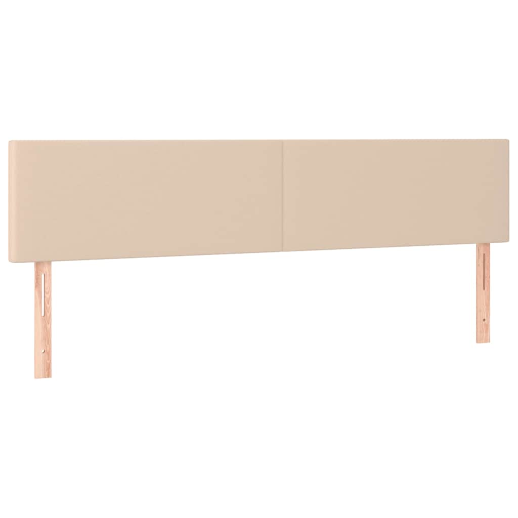 vidaXL Čela postele Cappuccino 180x5x78/88 cm umělá kůže