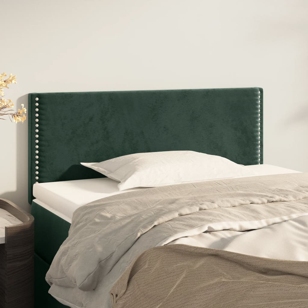 Testiera Letto，Testata del letto，Schienale del letto Tortora 90x5x78/88 cm  in Tessuto CNWI173525 MaisonChic