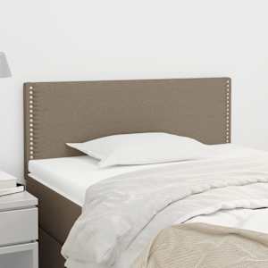 Čelo postele taupe 90x5x78/88 cm textil - obrázek 1