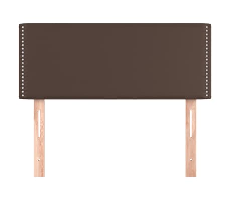 vidaXL Uzglavlje smeđe 90x5x78/88 cm od umjetne kože