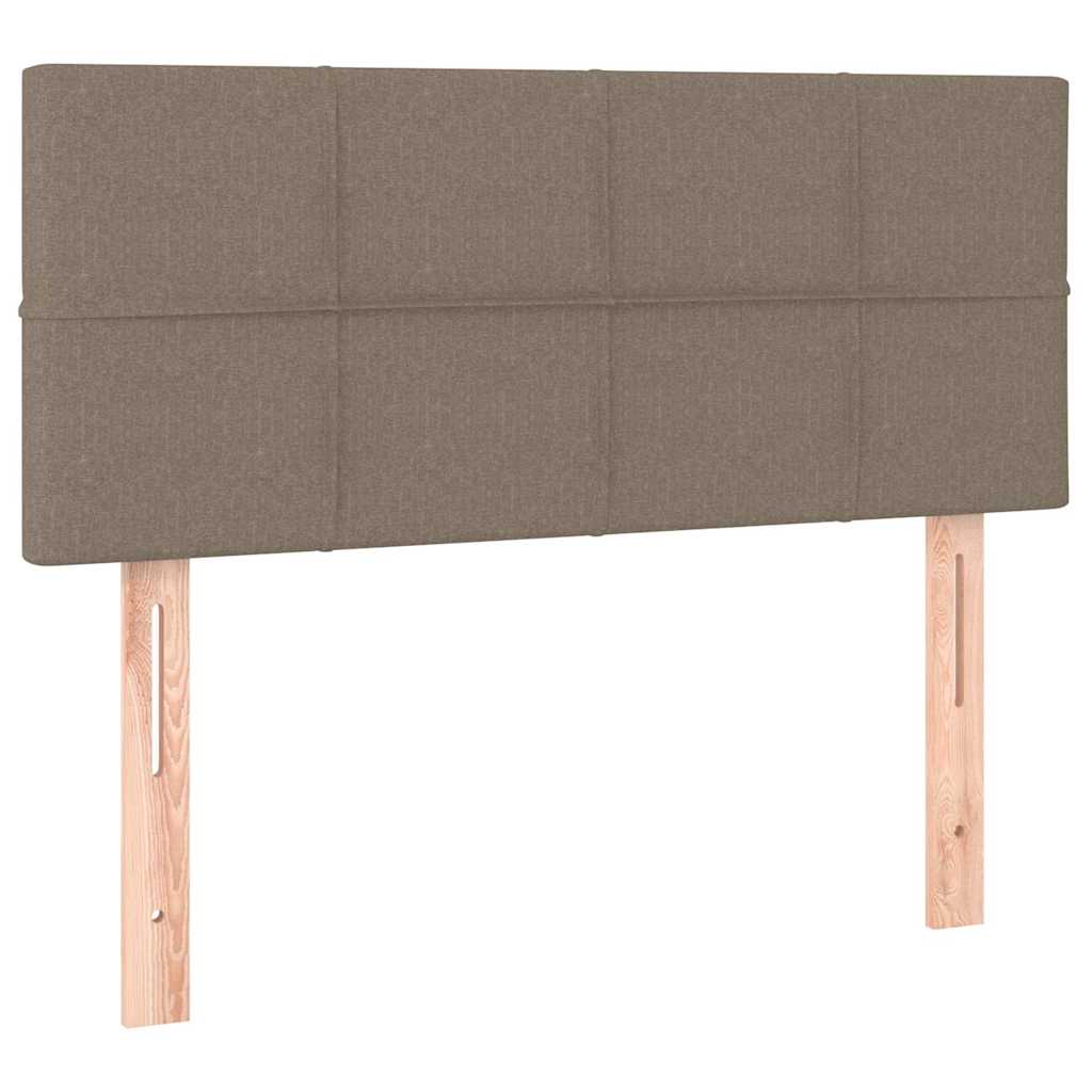 vidaXL Hoofdbord 80x5x78/88 cm stof taupe, foto 3