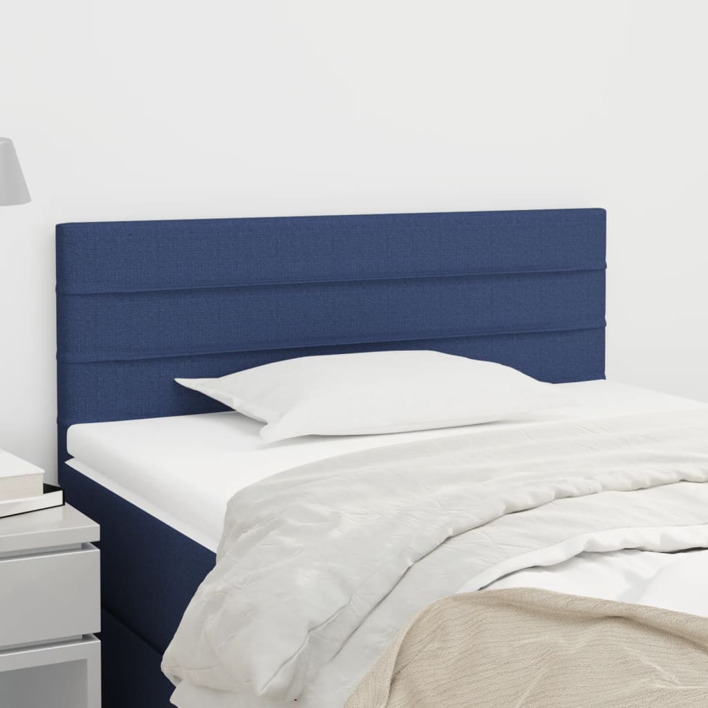 vidaXL Zag��wek do ��ka, niebieski, 90x5x78/88 cm, tkanina