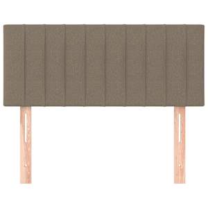 Čelo postele taupe 90x5x78/88 cm textil - obrázek 3