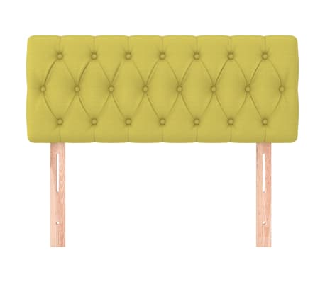 vidaXL Čelo postele zelen&eacute; 90 x 7 x 78/88 cm l&aacute;tka