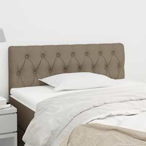 Čelo postele taupe 100x7x78/88 cm textil - obrázek 1