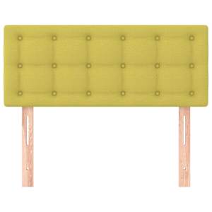 Čelo postele zelené 90x5x78/88 cm textil - obrázek 3