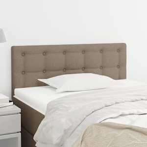 Čelo postele taupe 100x5x78/88 cm textil - obrázek 1