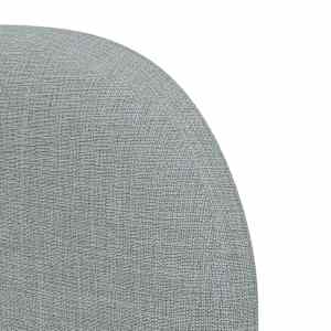 Uši čela postele Světle šedá 40 x 23 x 6 cm textil - obrázek 9