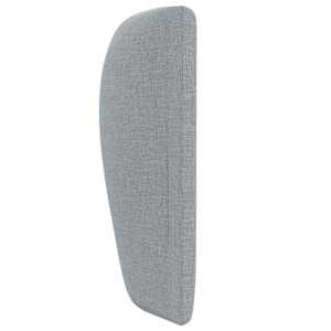 Uši čela postele Světle šedá 40 x 23 x 6 cm textil - obrázek 8
