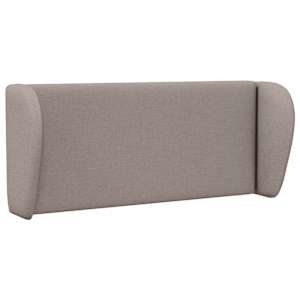Uši čela postele Taupe 40 x 23 x 6 cm textil - obrázek 3