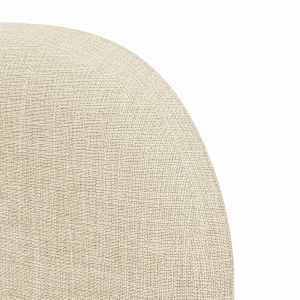 Uši čela postele Krémová 40 x 23 x 6 cm textil - obrázek 9