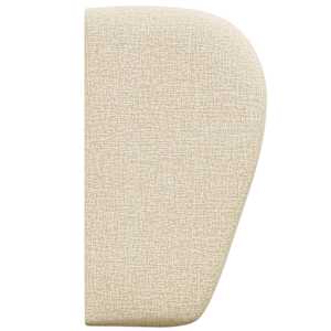 Uši čela postele Krémová 40 x 23 x 6 cm textil - obrázek 7