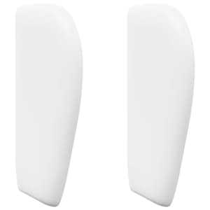 vidaXL Peatoe K&otilde;rv Valge PVC