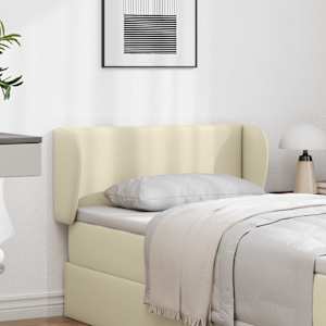 Ušesni vzglavnik krema 40 x 23 x 6 cm PVC