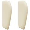 vidaXL Peatoe K&otilde;rv cream PVC