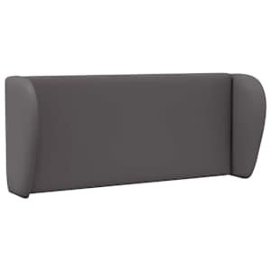 Uši čela postele Tmavě Šedá 40 x 23 x 6 cm PVC - obrázek 3