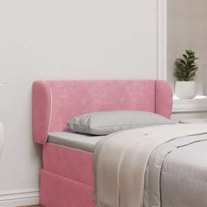 Ušesni vzglavnik Roza 40 x 23 x 6 cm Žamet