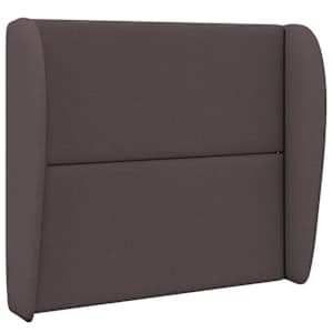 Uši čela postele Hnědá 80 x 23 x 6 cm textil - obrázek 3