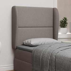 Ušesni vzglavnik Bež 80 x 23 x 6 cm blago