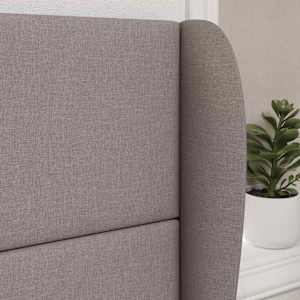 Uši čela postele Béžová 80 x 23 x 6 cm textil - obrázek 4