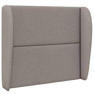 Uši čela postele Béžová 80 x 23 x 6 cm textil - obrázek 3