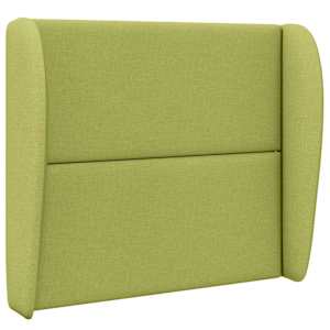 Uši čela postele Zelená 80 x 23 x 6 cm textil - obrázek 3