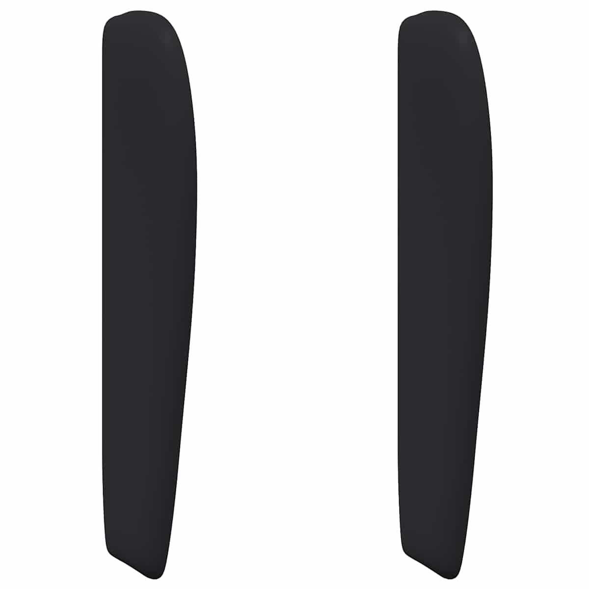 Hovedgærdeøre Sort 80 x 23 x 6 cm PVC - Billede 2