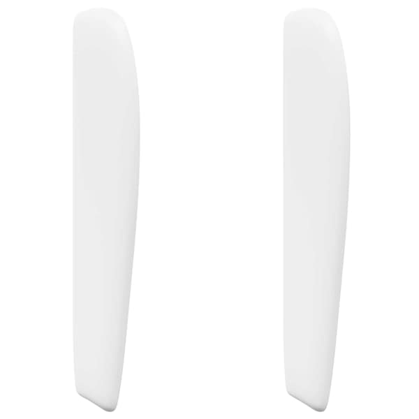 vidaXL Peatoe K&otilde;rv Valge PVC