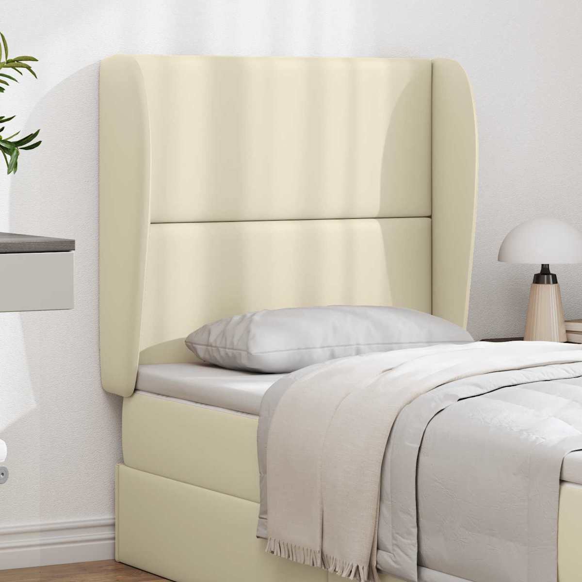 Hovedgærdeøre Creme PVC