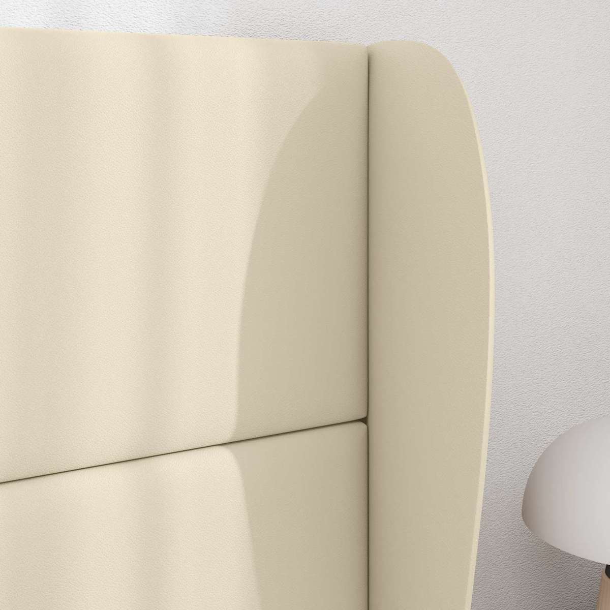 Hovedgærdeøre Creme PVC - Billede 4