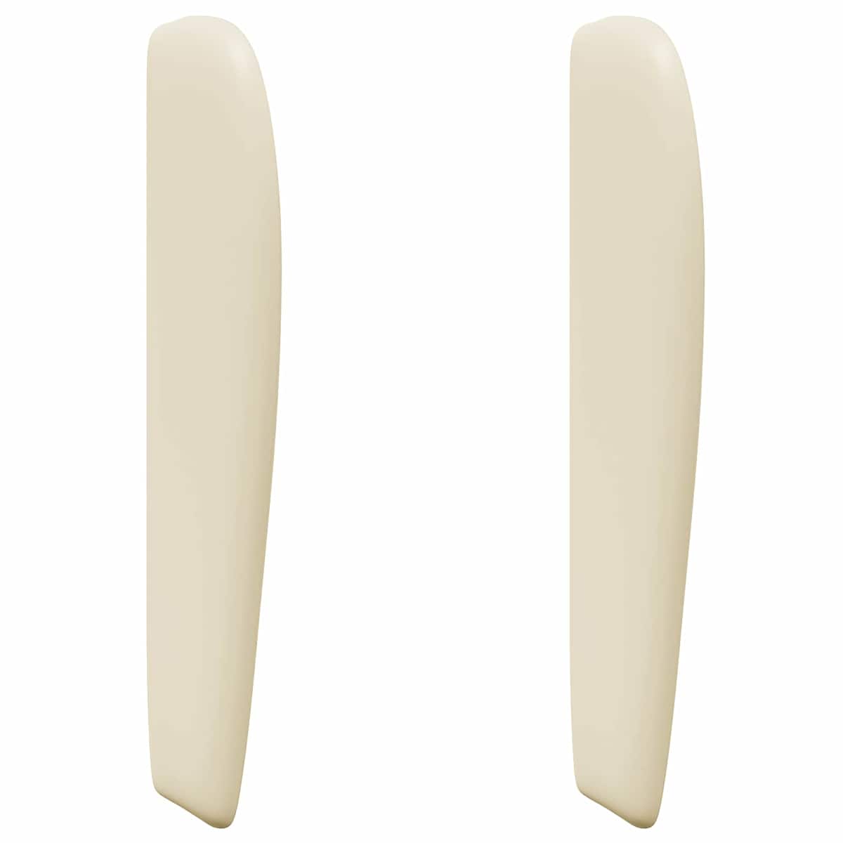 Hovedgærdeøre Creme PVC - Billede 2
