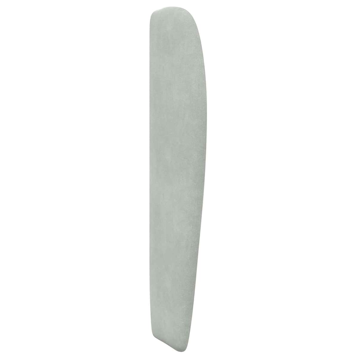 Hovedgærdeøre Lysegrå 80 x 23 x 6 cm Fløjl - Billede 5
