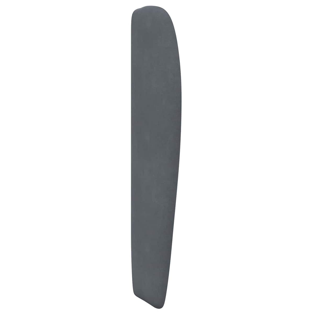 Hovedgærdeøre Dæmpet Grå 80 x 23 x 6 cm Fløjl - Billede 5