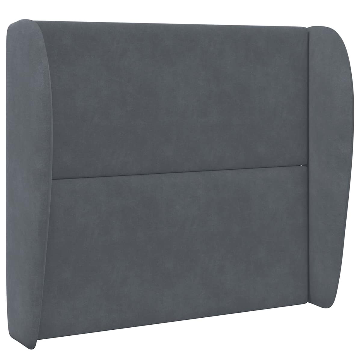 Hovedgærdeøre Dæmpet Grå 80 x 23 x 6 cm Fløjl - Billede 3