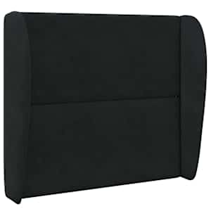 Uši čela postele Černá 80 x 23 x 6 cm samet - obrázek 3