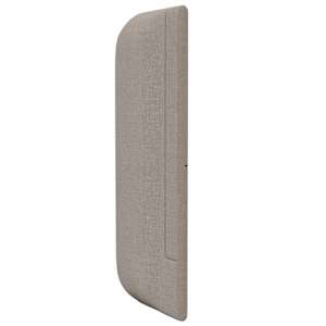 Uši čela postele Taupe 40,5 x 40,5 x 4 cm textil - obrázek 8