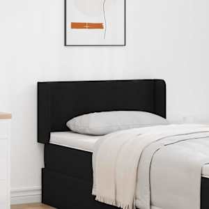 Ušesni vzglavnik Črna 40,5 x 40,5 x 4 cm PVC