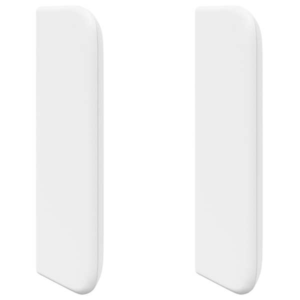 vidaXL Peatoe K&otilde;rv Valge PVC