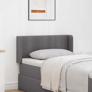 Ušesni vzglavnik 2 pcs Siva 40 x 16 x 5 cm